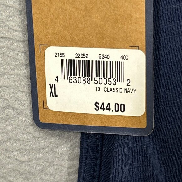 GH. Bass & Co. Women's Size XL Embroidered Tank Top Navy Blue Size NWT - Picture 8 of 12